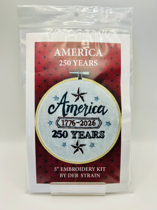 AMERICA 250 Years Embroidery Kit DSS#021