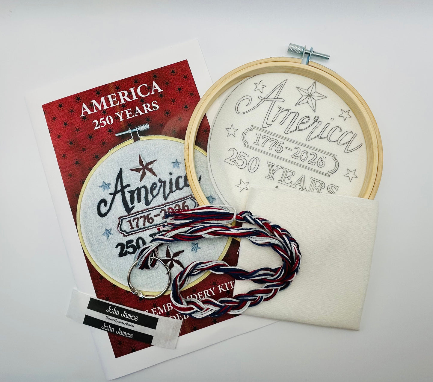 AMERICA 250 Years Embroidery Kit  DSS#021