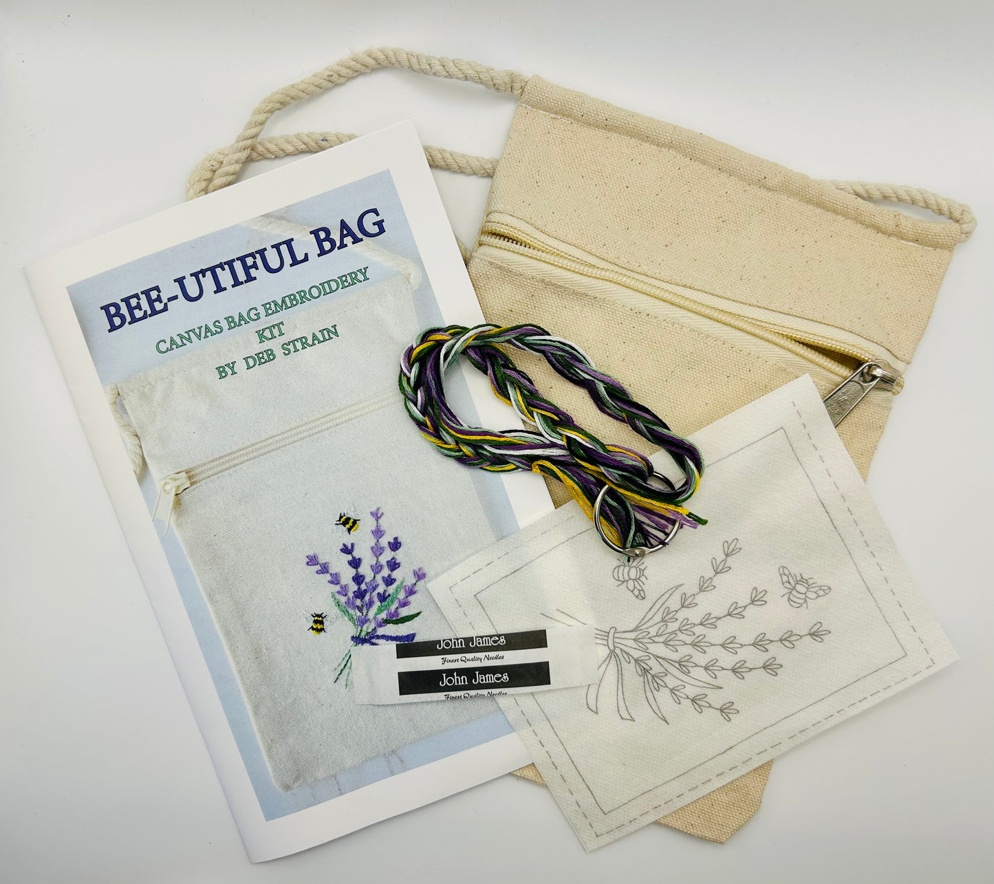 "BEE-utiful Bag" Embroidery Kit  DSS#012