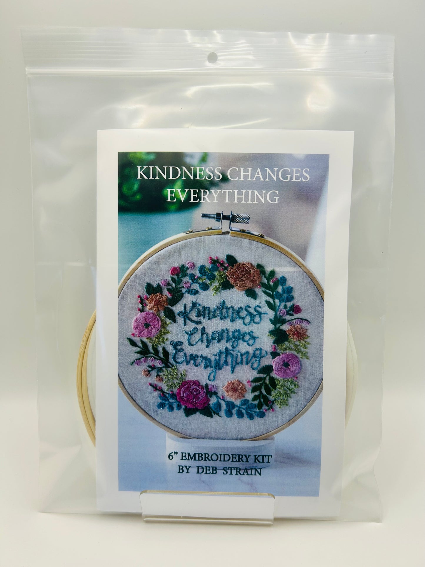 Kindness Changes Everything Embroidery Kit  DSS#019