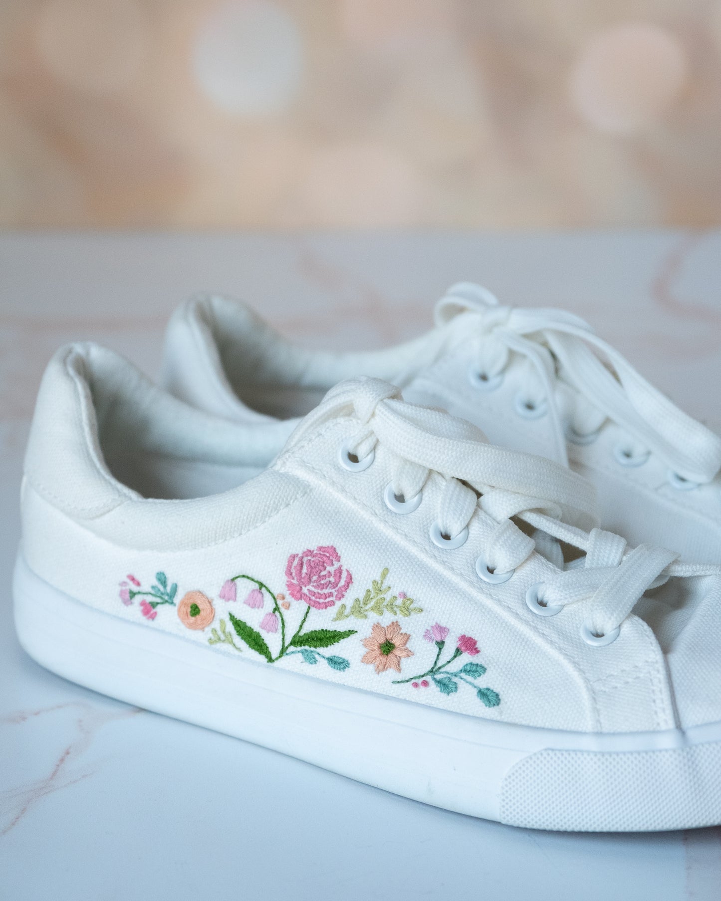 "Shoes In Bloom" Embroidery Kit  DSS#022