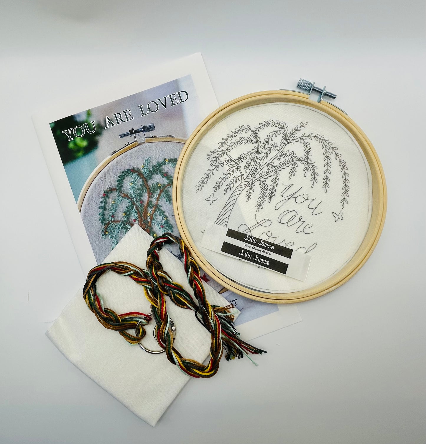 "You Are Loved" Embroidery Kit  DSS#013