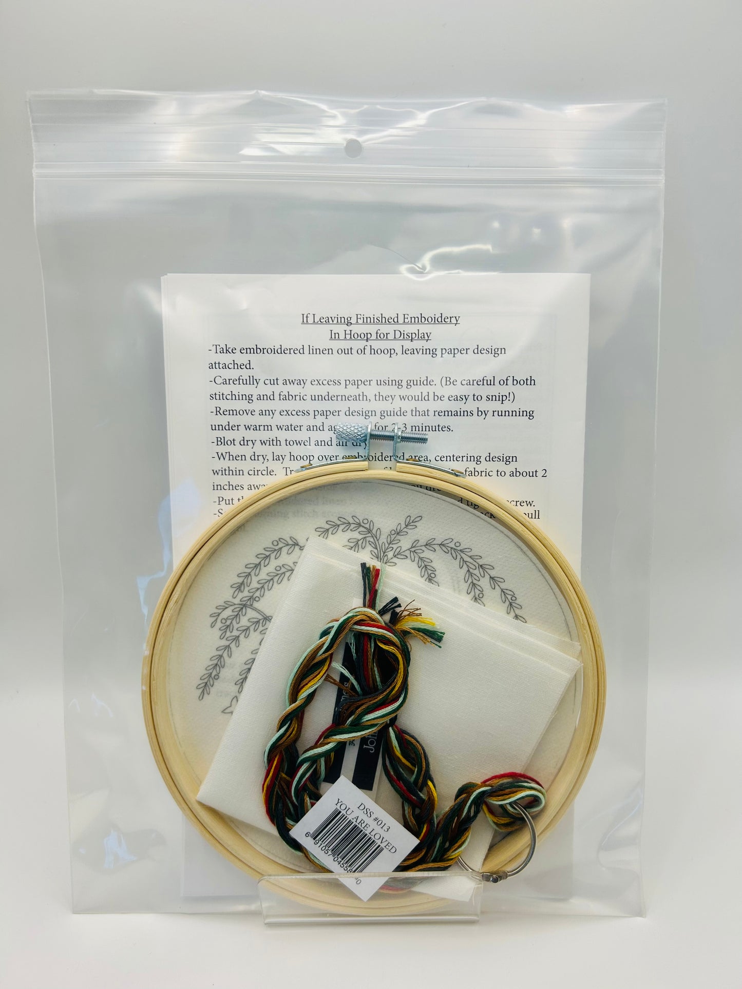 "You Are Loved" Embroidery Kit  DSS#013
